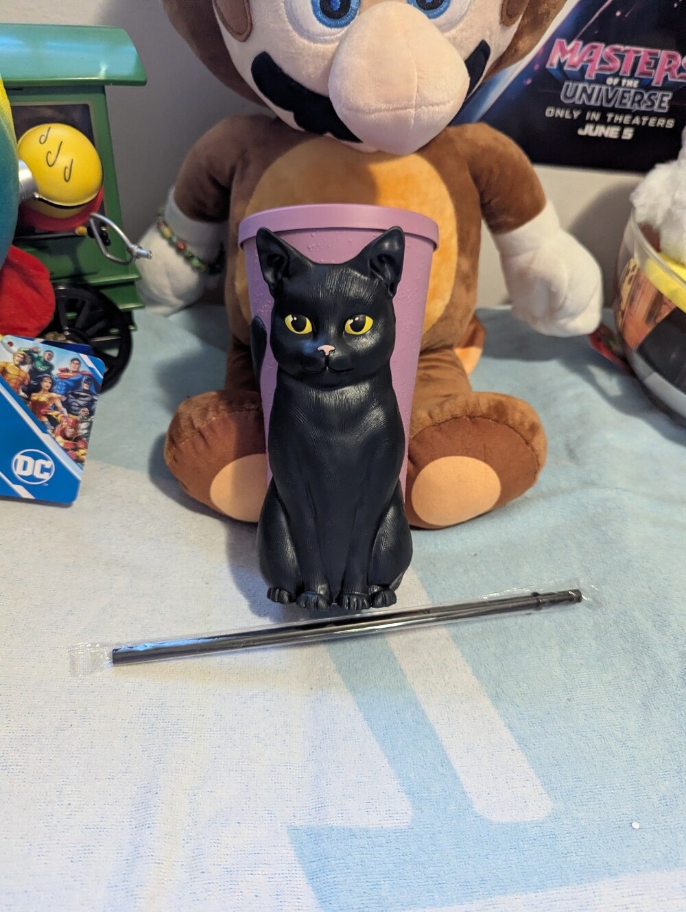 Practical magic movie collectible black cat gripper cup